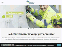 Tablet Screenshot of ellingard.no